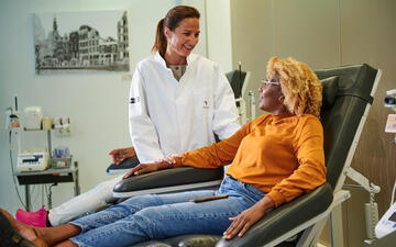 Bloed doneren op afspraak via MijnOproep